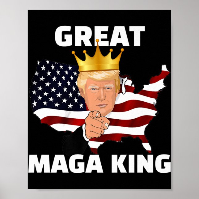 Great MAGA King   Poster (Front)