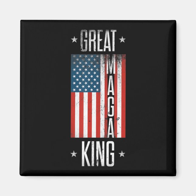 Great Maga King Ultra Maga Mens  Magnet (Front)