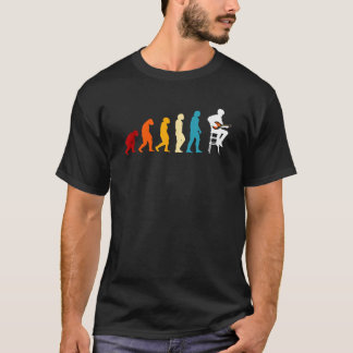 Great mandolin evolution gift folk music bluegrass T-Shirt
