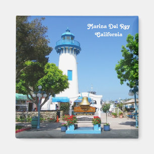 Great Marina Del Rey Magnet! Magnet