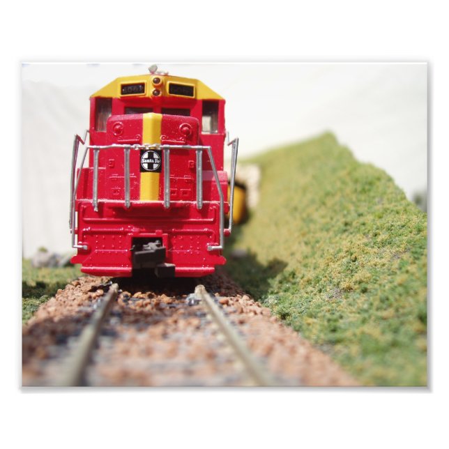 Great Model Railroading Photo Print (Front)