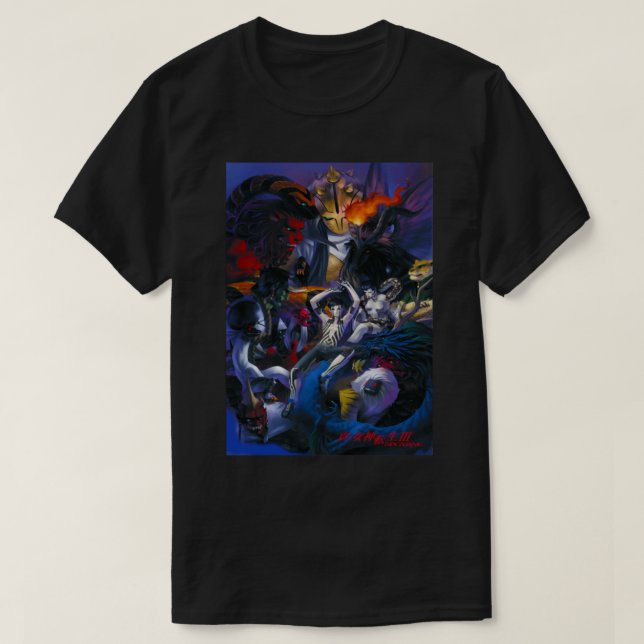 Great Model Shin Megami Tensei 3 Nocturn Gift Musi T-Shirt (Design Front)