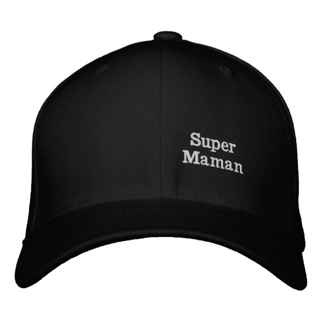 Great Mom Embroidered Hat (Front)