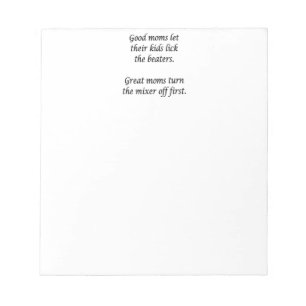 Great Moms Notepad