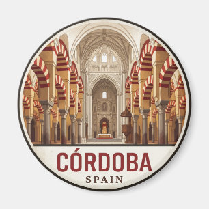 Great Mosque of Cordoba Spain Magnet