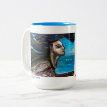 GREAT MOTHER MARCH Mermaid Mug