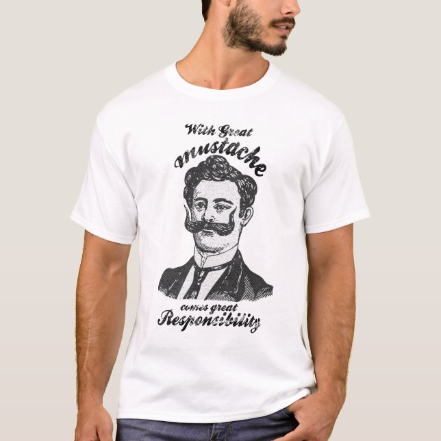 Great moustache T-Shirt (Front)