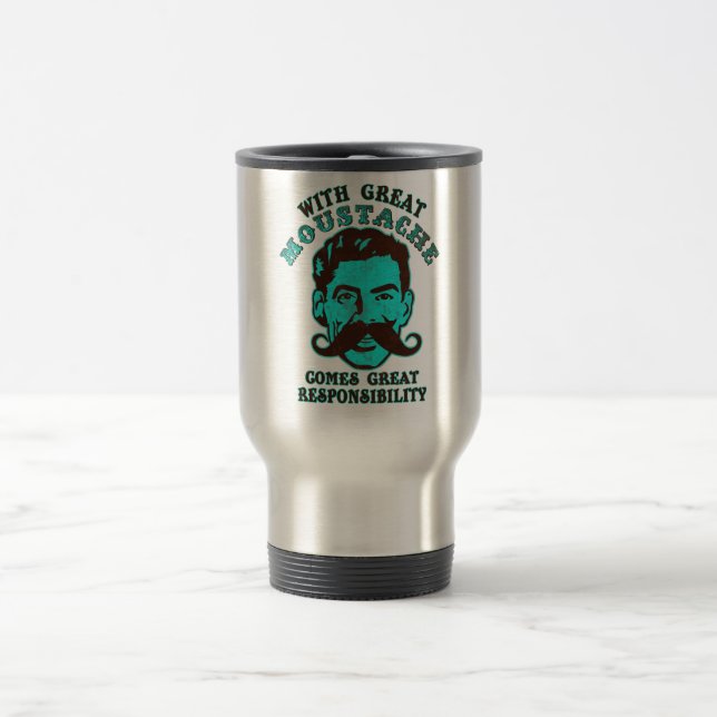 Great Moustache Travel Mug (Center)