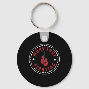 Great Muay Thai Fighting Design Kickboxer Mma Trai Key Ring