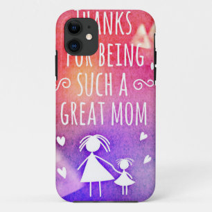 great mum Case-Mate iPhone case