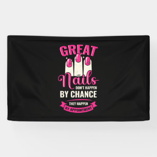 Great Nails Happen By Appointment Banner