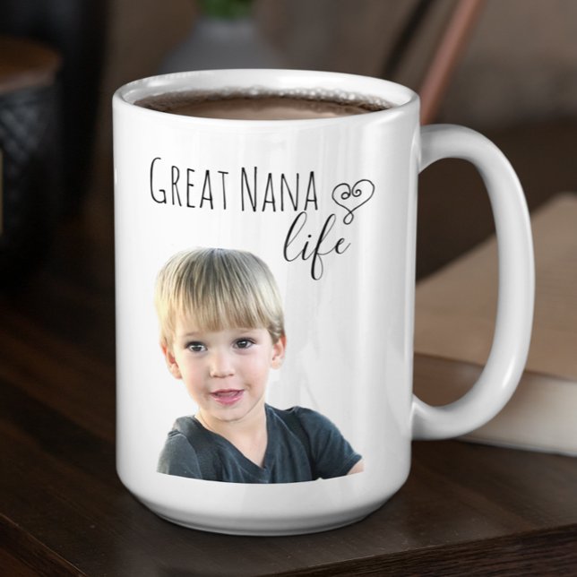 Great Nana Life Customise Photo Coffee Mug (Creator Uploaded)