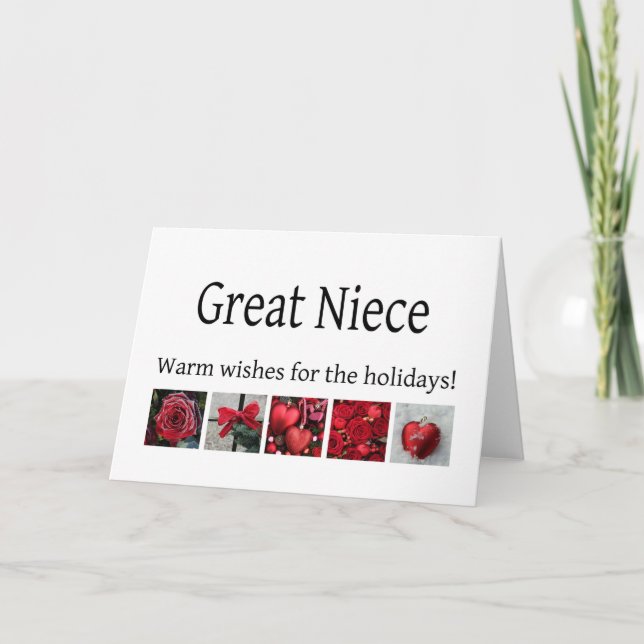 great niece    Merry Christmas card (Front)