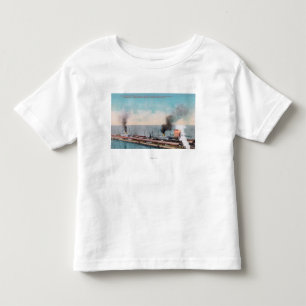 Great Northern Dock View, SS Dakota and Toddler T-Shirt