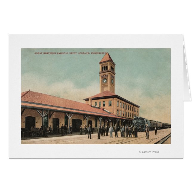 Great Northern Railroad Depot (Front Horizontal)