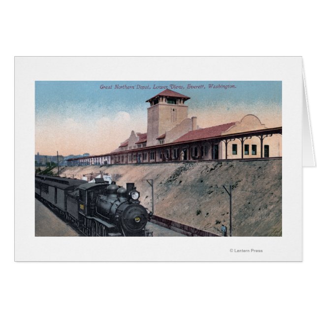 Great Northern Railroad Depot 2 (Front Horizontal)
