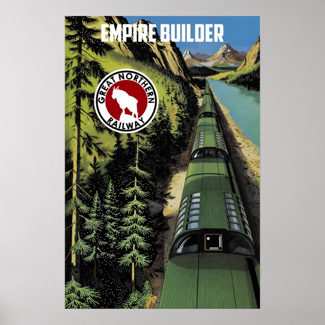 Great Northern Railway poster (Front)