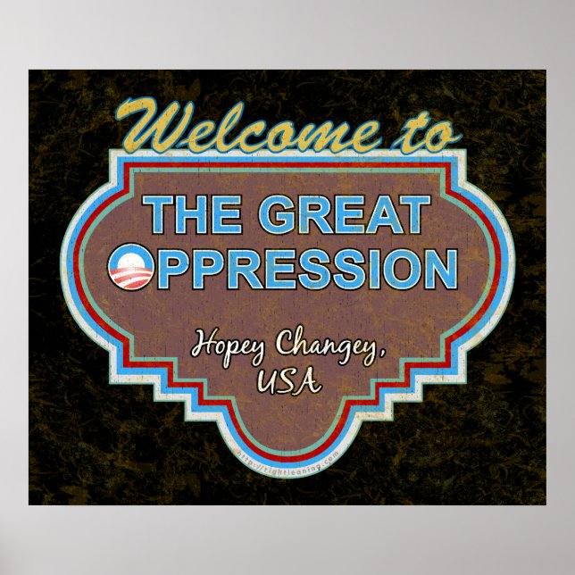 Great "O"ppression Poster (Front)