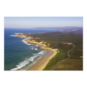 Great Ocean Road and Split Point Lighthouse, Photo Print