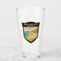 Great Ocean Road Australia Travel Art Vintage