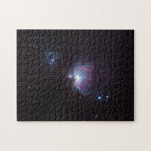 Great Orion Nebula in Night Sky