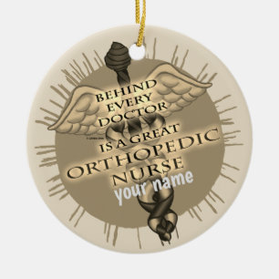 Great Orthopaedic Nurse Ceramic Tree Decoration