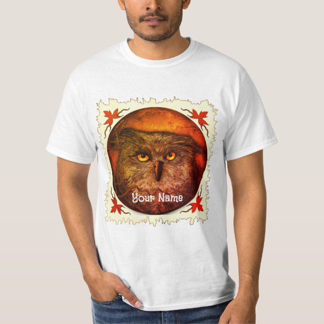 Great Owl  T-Shirt (Front)