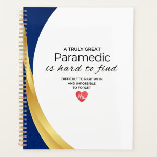 Great Paramedic Gift Planner
