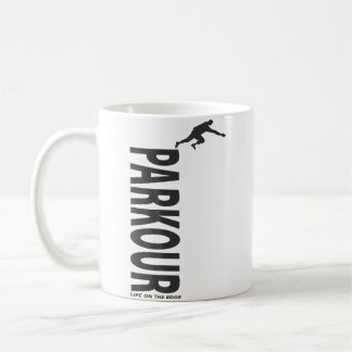 Great Parkour 	 Life On The Edge Coffee Mug