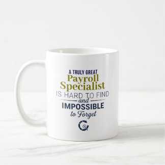 Great Payroll Specialist Personalised Name Gift Coffee Mug