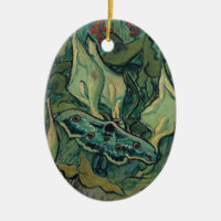 Great Peacock Emperor Moth Van Gogh Fine Art