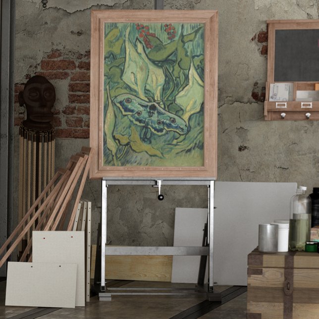 Great Peacock Moth by Vincent van Gogh Poster (Creator Uploaded)