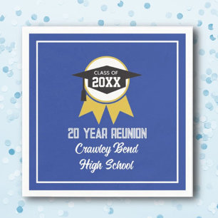 Great Pick! Any year Class Reunion Napkin