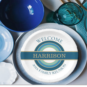 Great Pick! Family Reunion Paper Party Plates