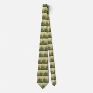 Great Piece of Turf by Albrecht Durer, Vintage Art Tie