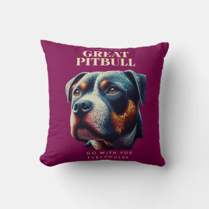 GREAT PITBULL CUSHION