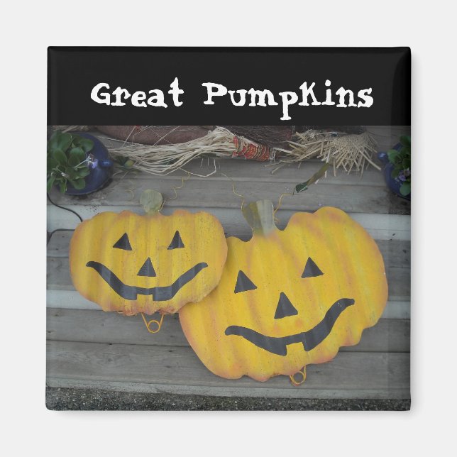 Great Pumpkins Magnet (Front)