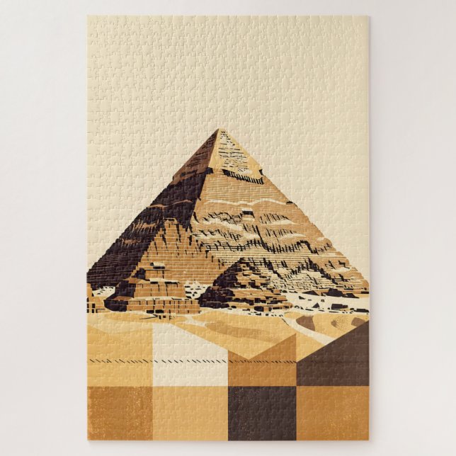 Great Pyramid of Giza Jigsaw Puzzle (Vertical)
