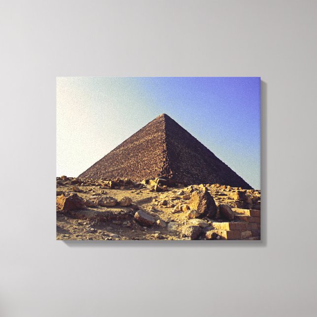 Great Pyramid of Giza Khufu Canvas Print (Front)