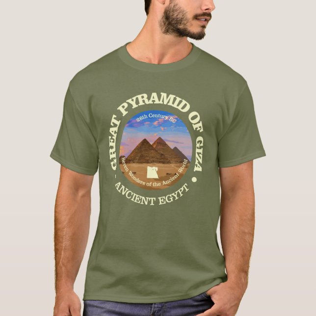 Great Pyramid of Giza T-Shirt (Front)