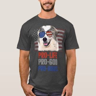 Great Pyrenee Pro Life Pro God Pro Dogs Premium  T-Shirt
