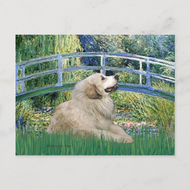 Great Pyrenees 2 - Bridge Postcard (Front)