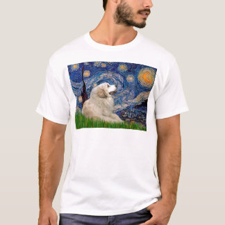 Great Pyrenees 2 - Starry Night T-Shirt