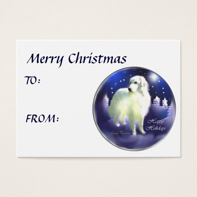 Great Pyrenees Christmas Gifts (Front)