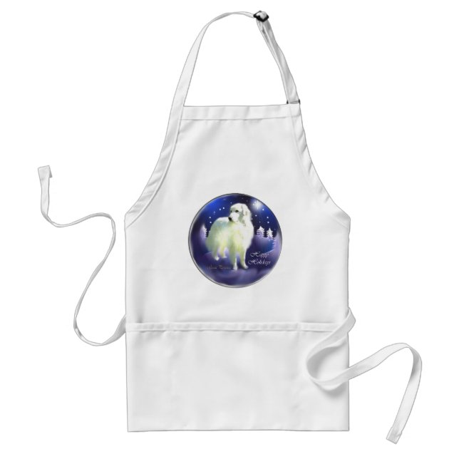 Great Pyrenees Christmas Gifts Standard Apron (Front)