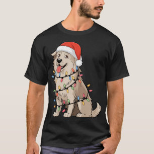 Great Pyrenees Christmas Lights Xmas Dogs Gifts T-Shirt