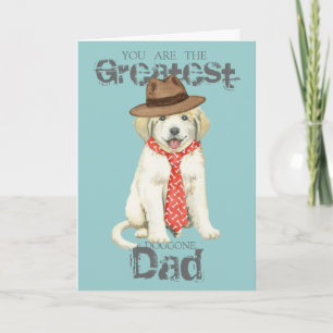 Great Pyrenees Dad Card