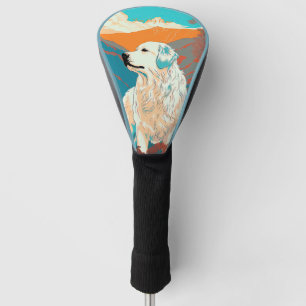 Great Pyrenees Dog 003 - Bruno Pokopen Golf Head Cover