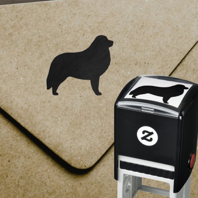 Great Pyrenees Dog Breed Silhouette Self-inking Stamp (Creator Uploaded)
