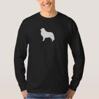 Great Pyrenees Dog Breed Silhouette